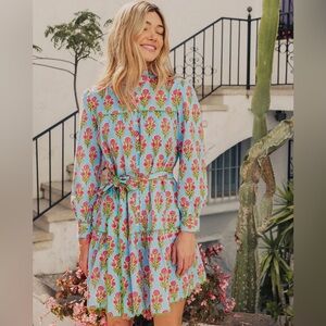 Pink City Prints Margot Dress NWT size S